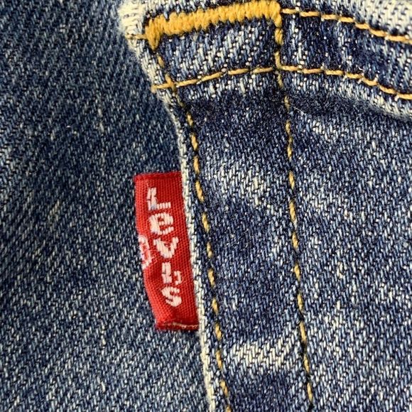 Mens Levis 511 Size 31 x 32 Jeans Denim Slim Straight Leg EUC 3790 Stretch - Picture 8 of 10